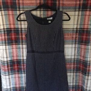 Blue and White LOFT Dress